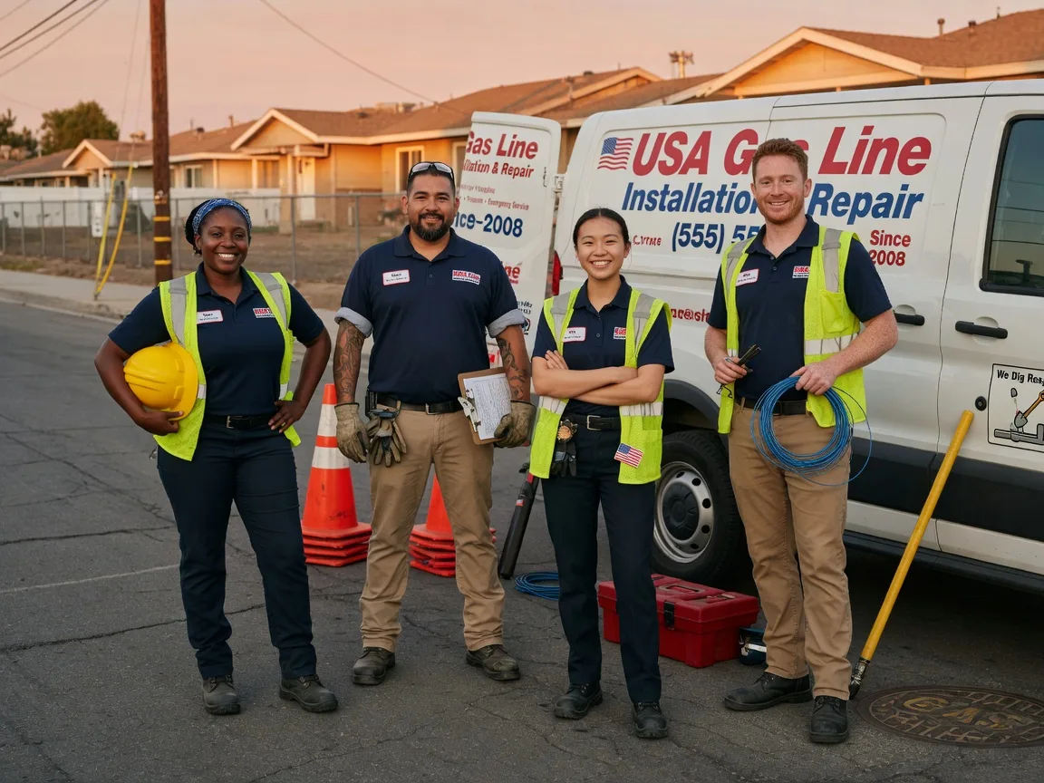 Gas Line Installation company in Menlo, IA